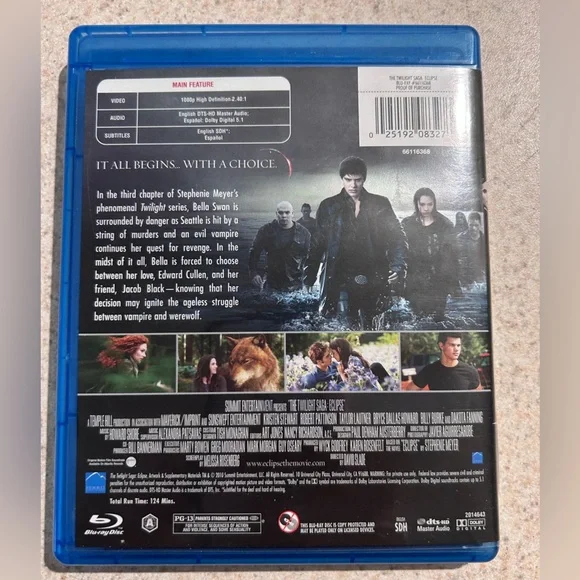The Twilight Saga: Eclipse Blu-ray Disc - Picture 3 of 3